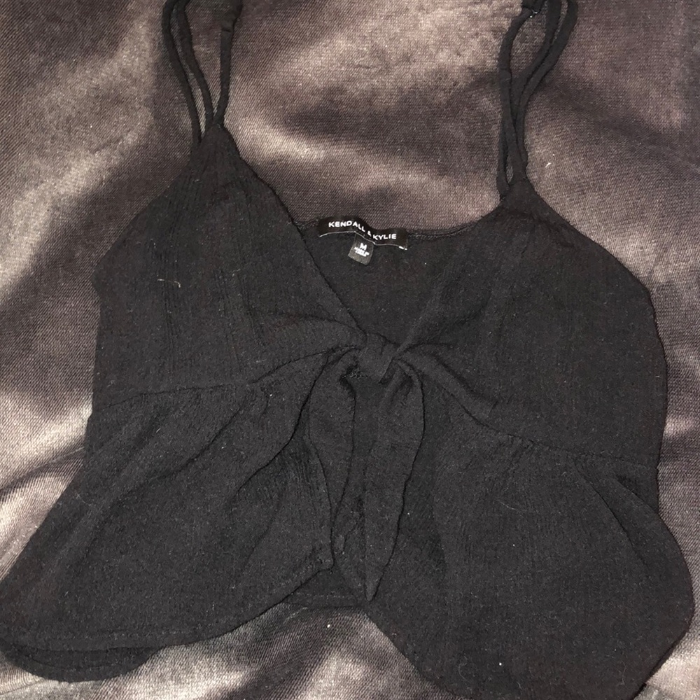 KENDALL AND KYLIE TIE TOP